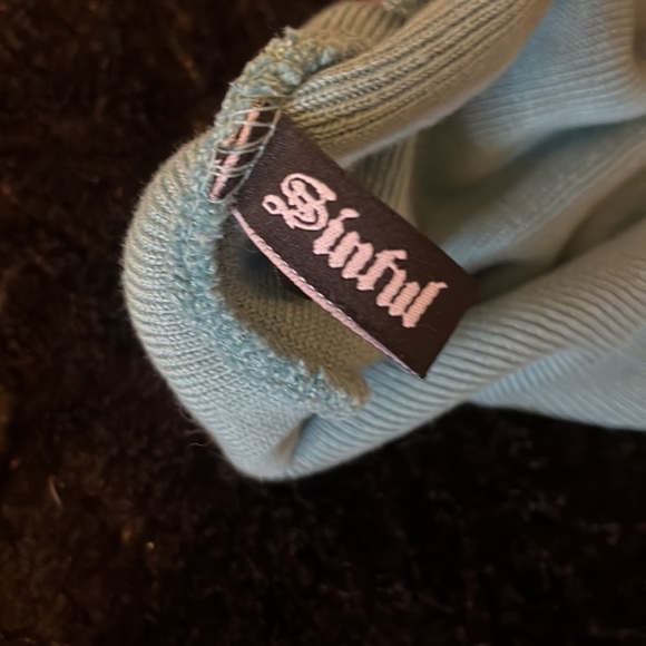 COPY - new blue Sinful beanie - Picture 5 of 5